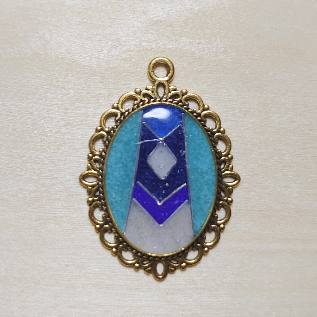 オーダー景泰藍ペンダント(修行中!)💮