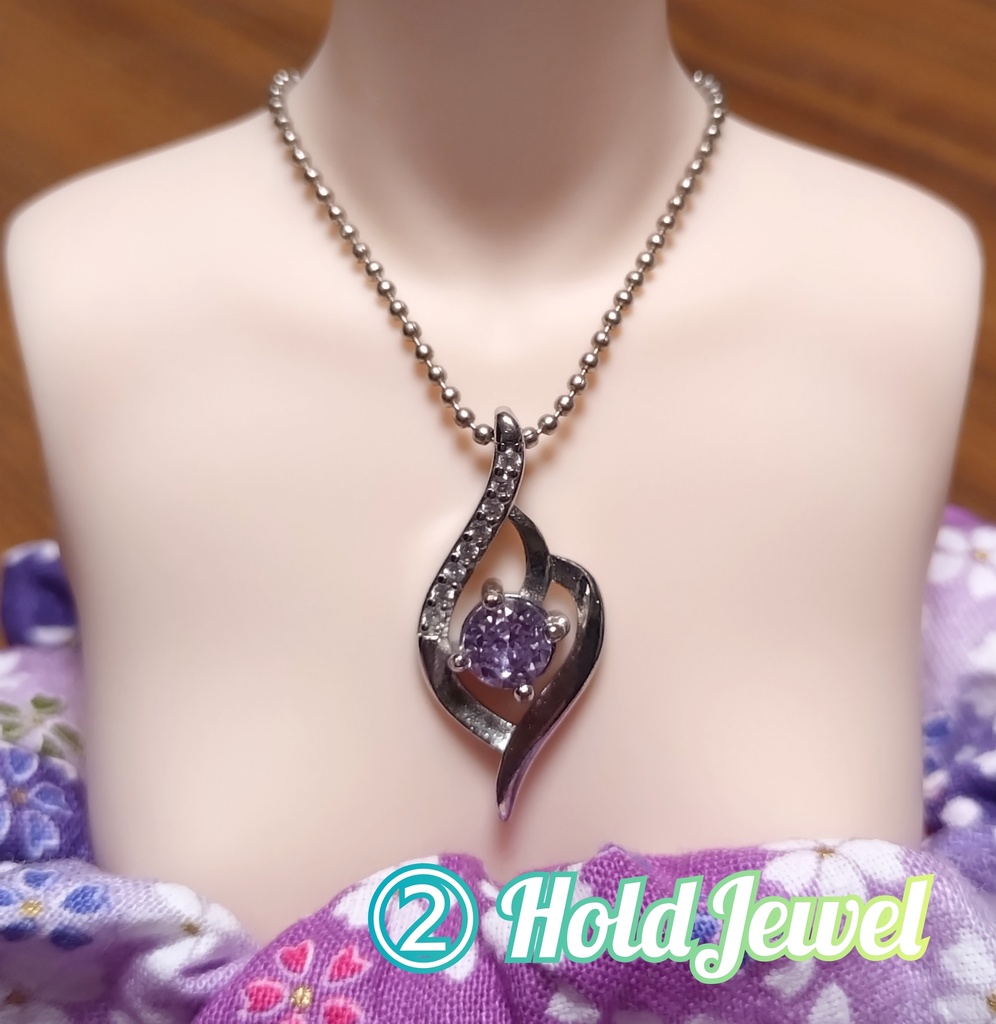 💮ドールネックレス☆5mmキュービックジルコニア