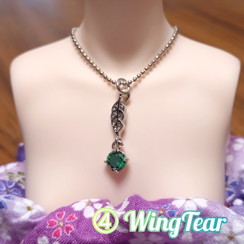 💮ドールネックレス☆5mmキュービックジルコニア