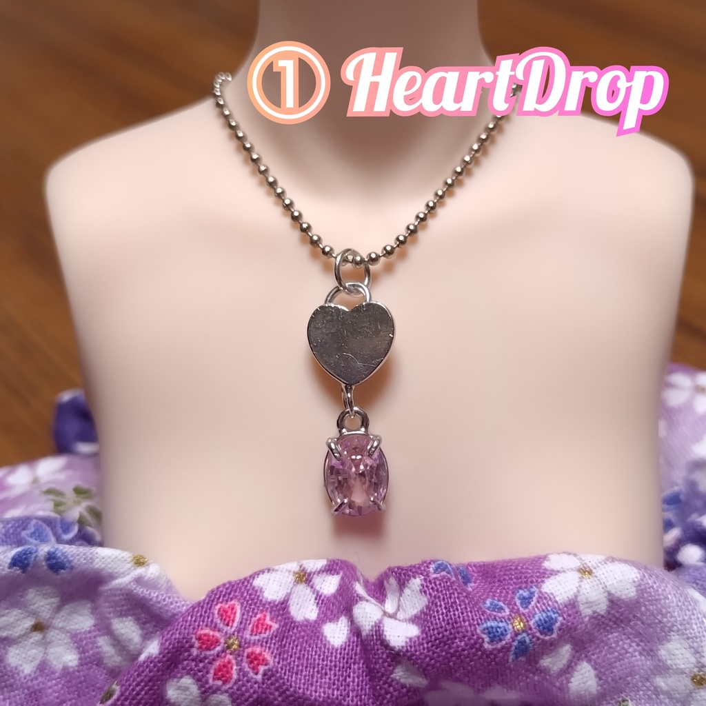 💮ドールネックレス☆5✕7mmキュービックジルコニア