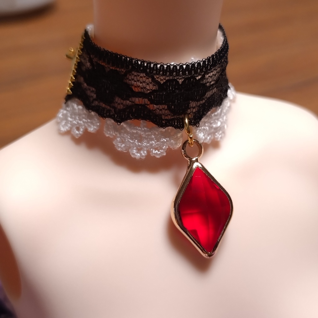 ドールチョーカーネックレス