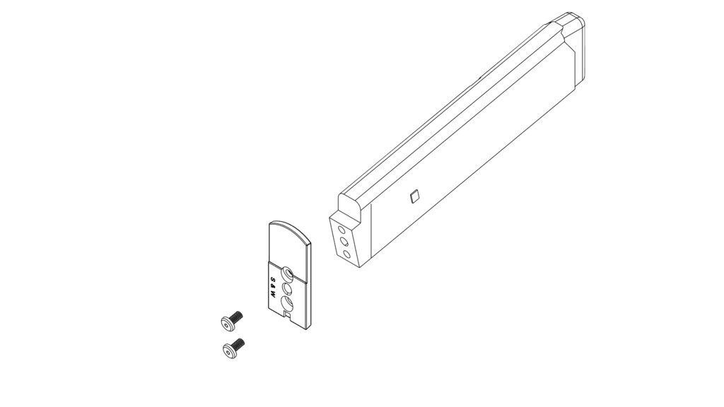 ガスパピスペアマガジン用プレート