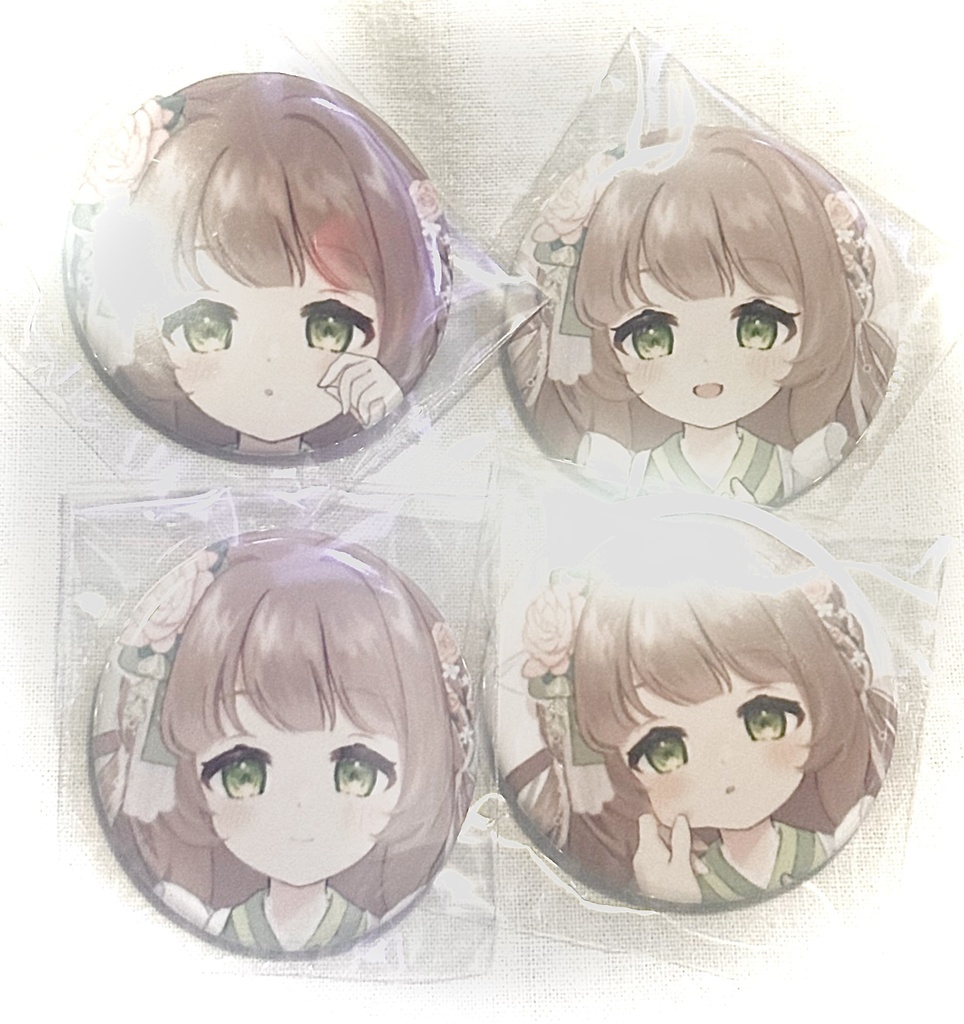 🪷おたま表情缶バッジ🪷