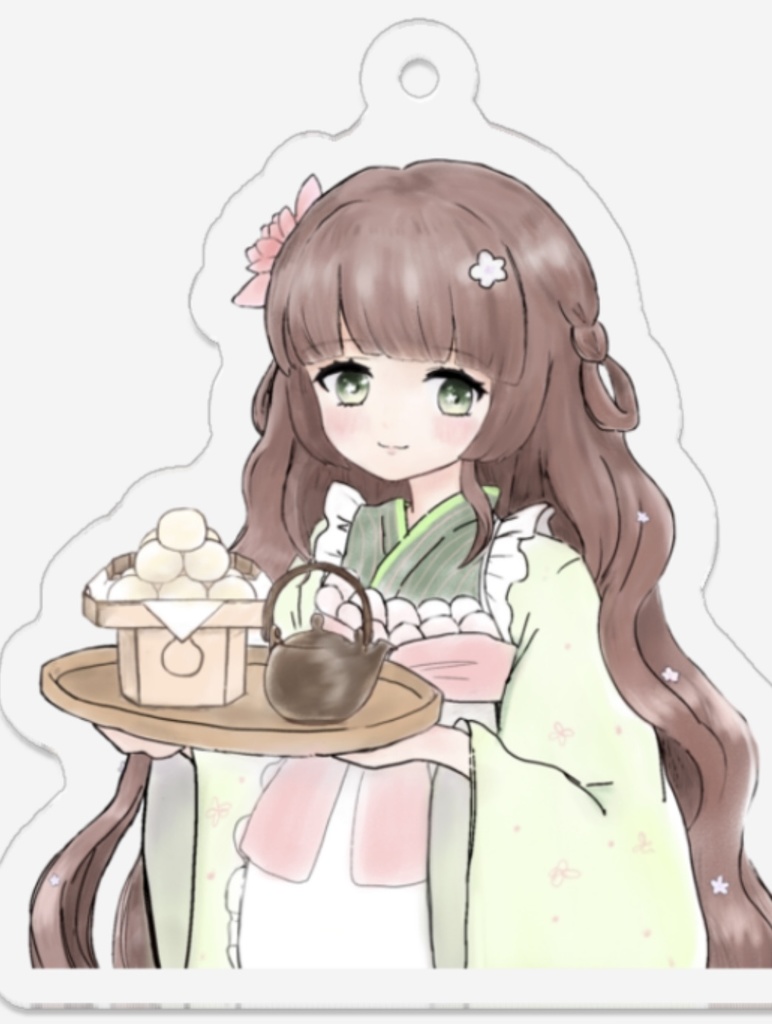 おたまバースデー月見アクキー