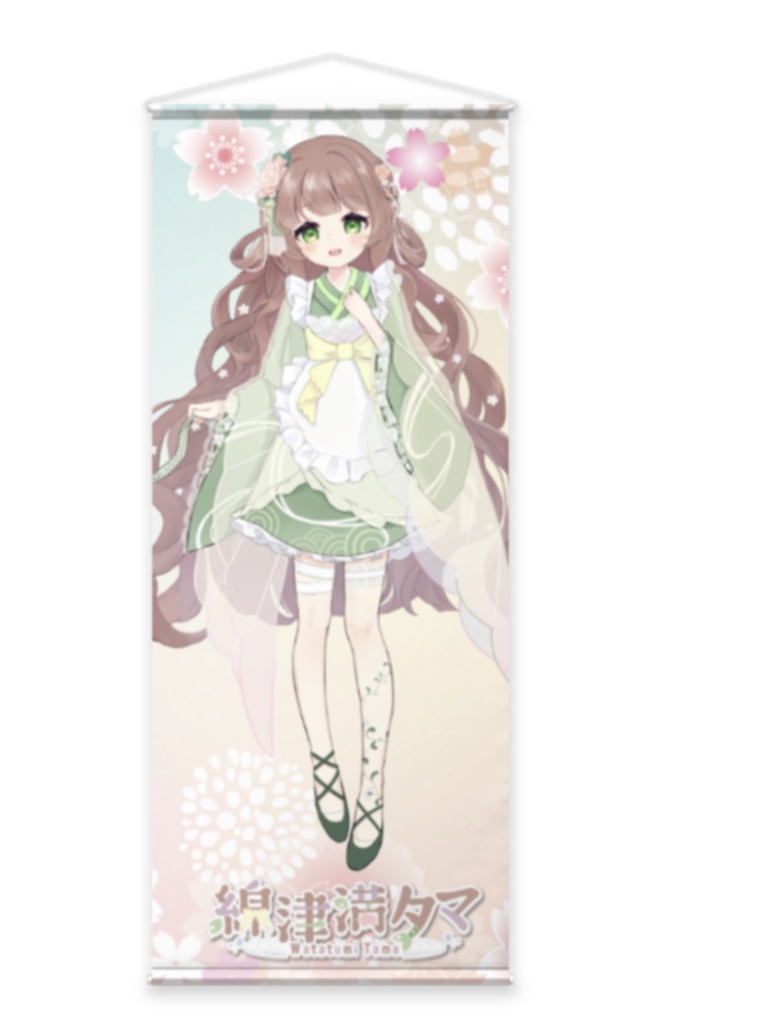 等身大タペストリー🌸花の人魚