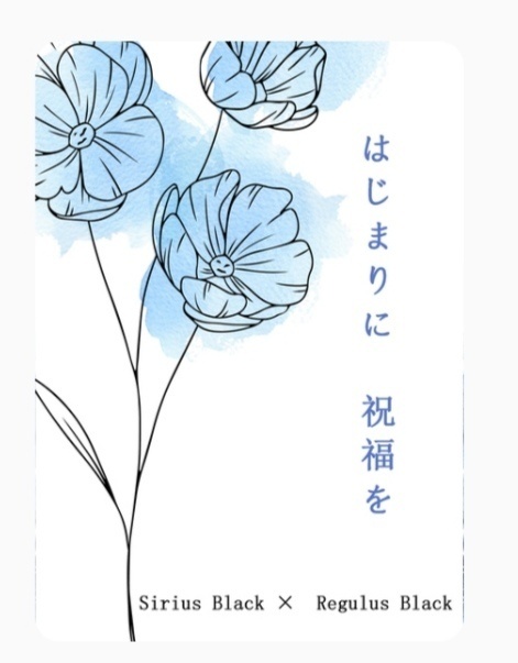 『始まりに祝福を』（CP：シリレギュ）