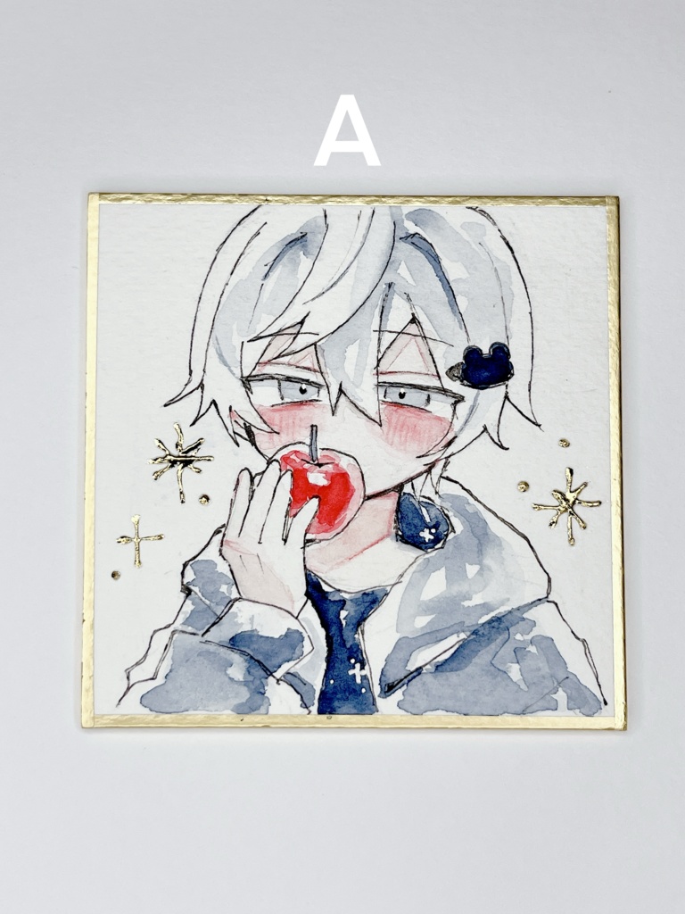 【3/20(金)夜8時 販売】豆色紙原画