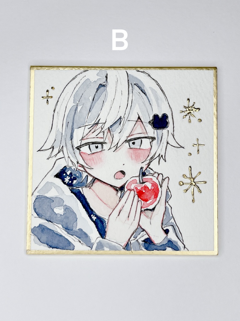 【3/20(金)夜8時 販売】豆色紙原画