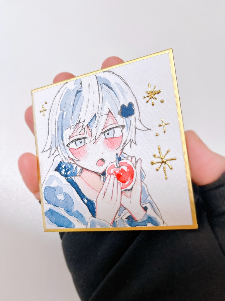 【3/20(金)夜8時 販売】豆色紙原画