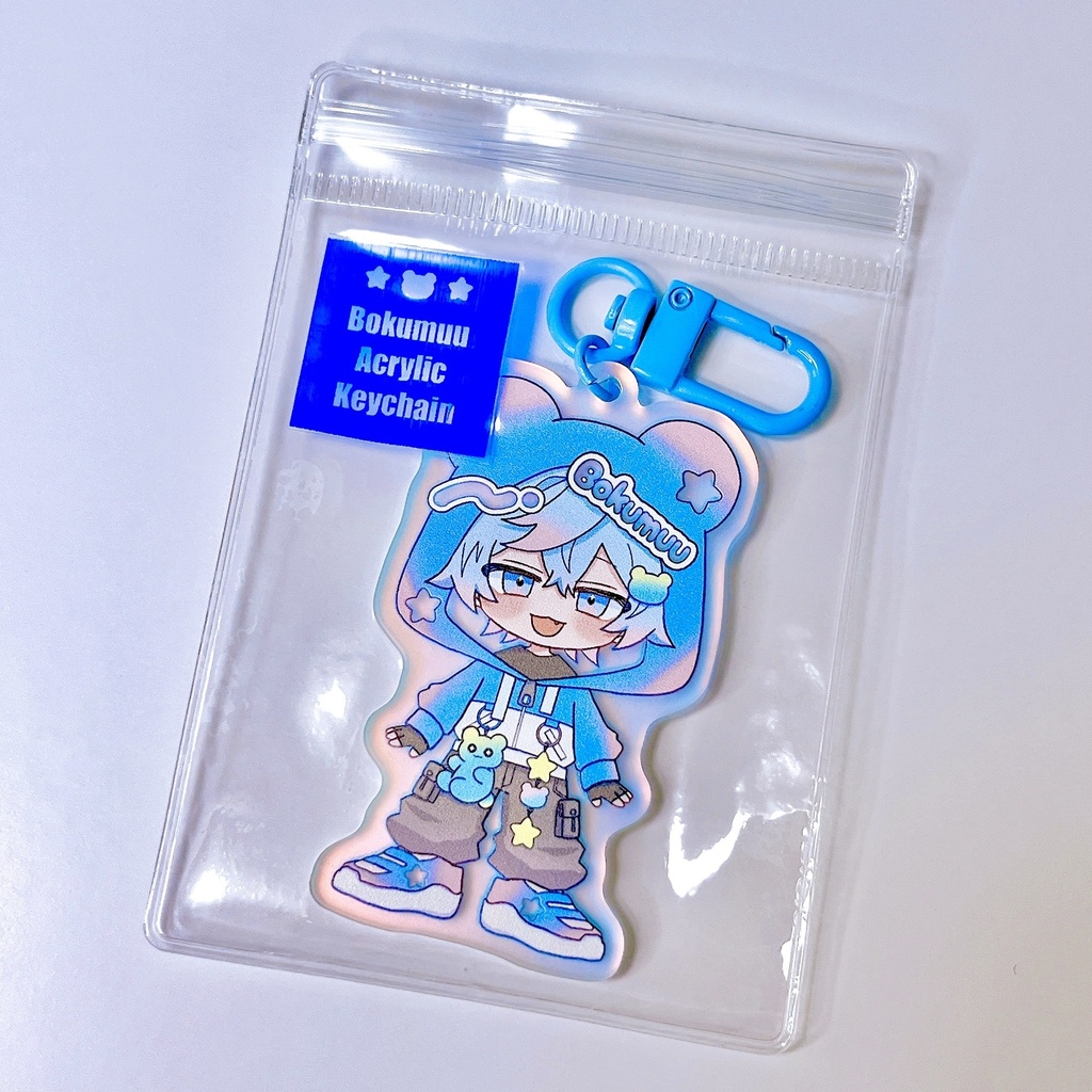 【7/24(金)夜8時 販売】オーロラアクリルキーホルダー
