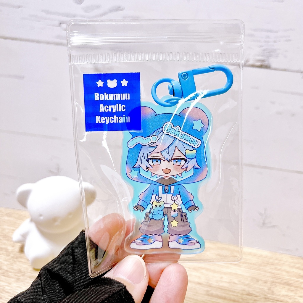 【7/24(金)夜8時 販売】オーロラアクリルキーホルダー