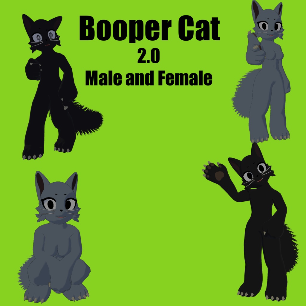 Booper Cat 2.0 [VRChat]