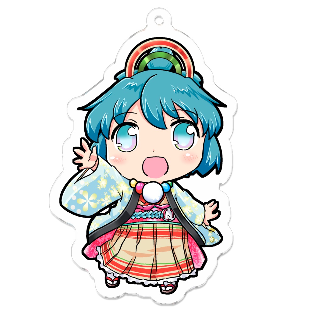 ミニキャラ白石小温梅アクリルキーホルダー
