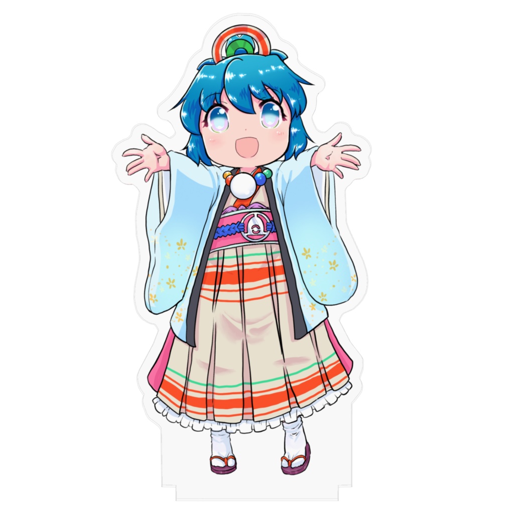 【宮城県白石市】非公式キャラクター「白石小温梅」アクスタ