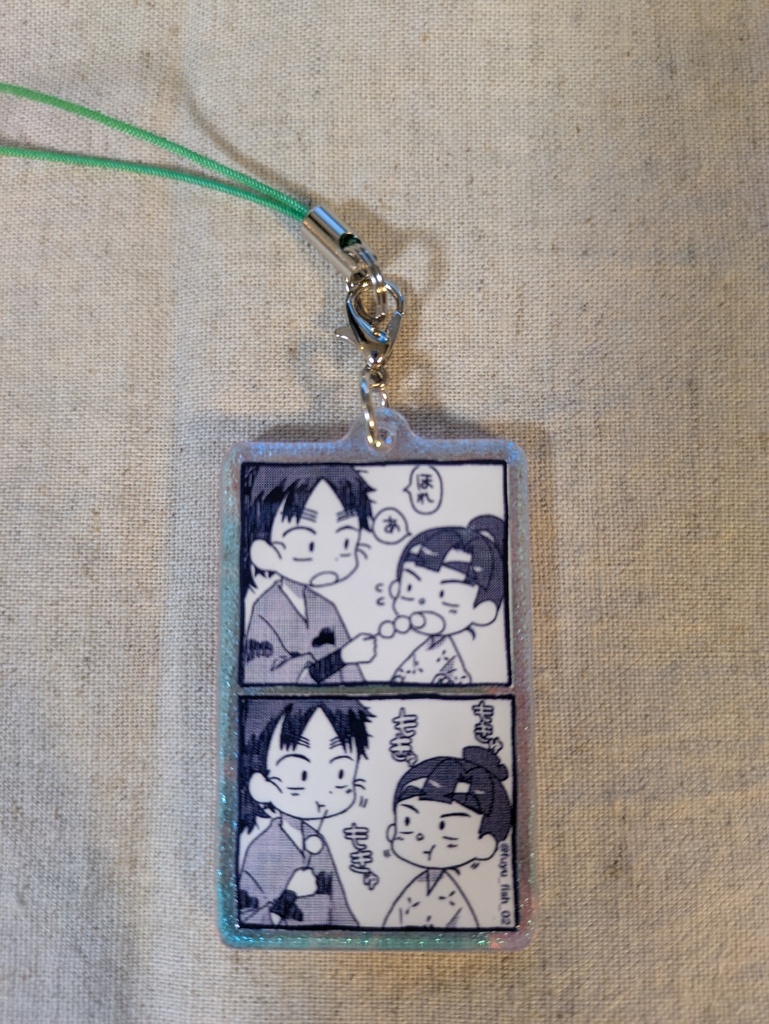 【RKRN】漫画コマ アクリルストラップ