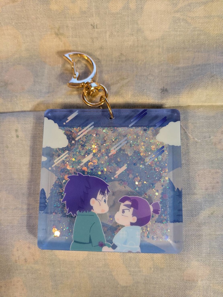 【金こへ】グリッターオイルアクキー