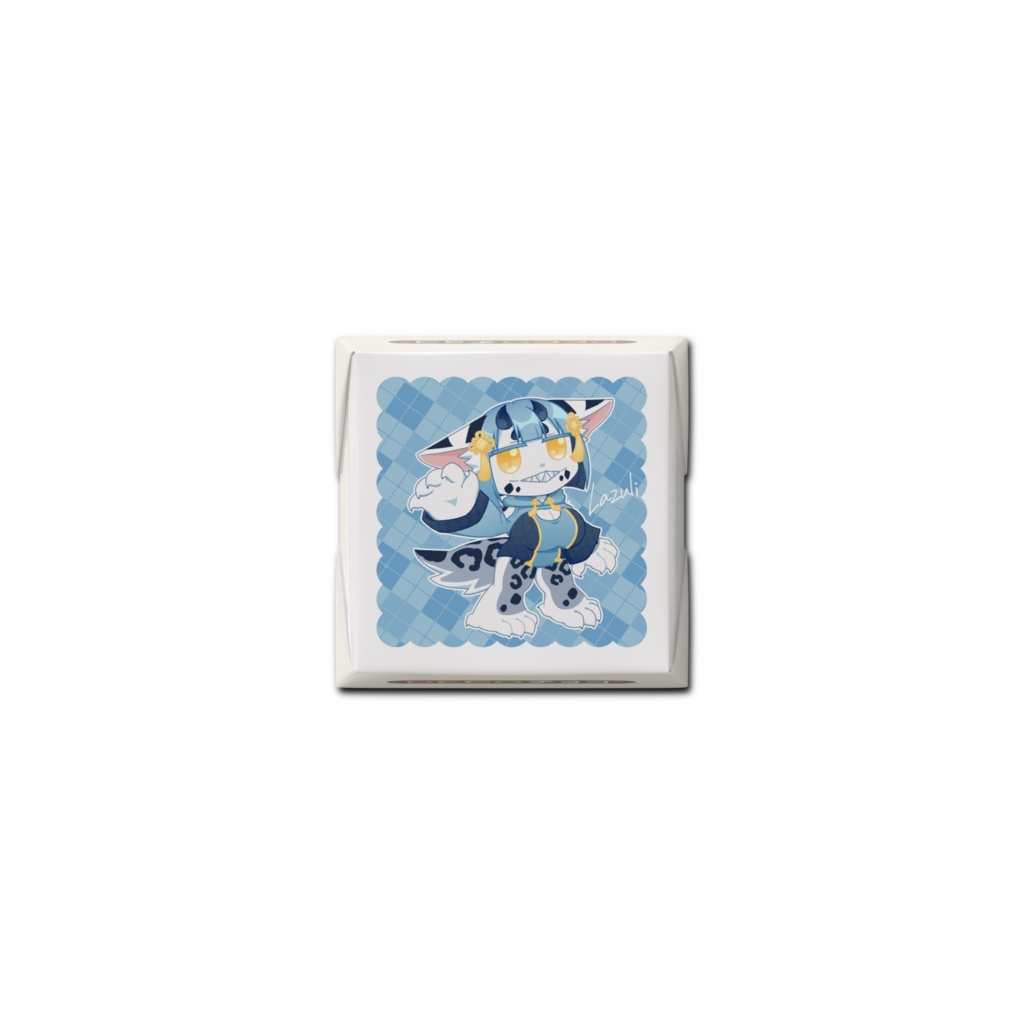 ケモみみ爬虫類系VTuber ラズリ・ラピス DECOチョコ