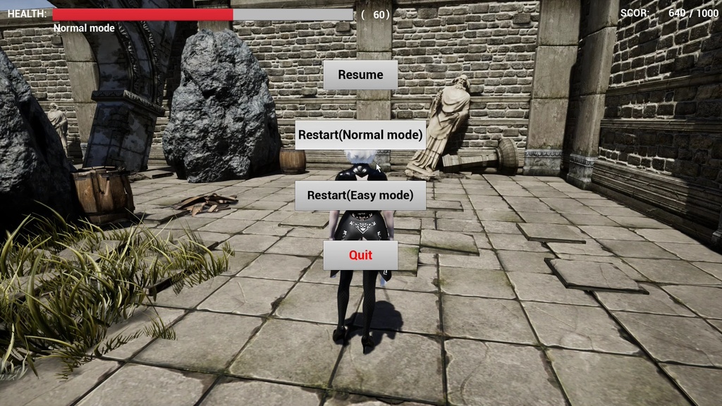 Unreal Engine 三歩目(ゲーム完成版)