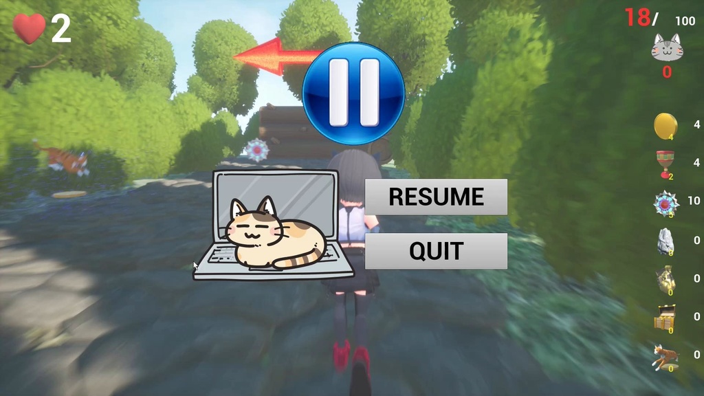 VRoidでEndless Runner2 Ver2.0