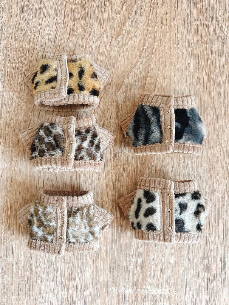 ぬいジャン ミルクティー色