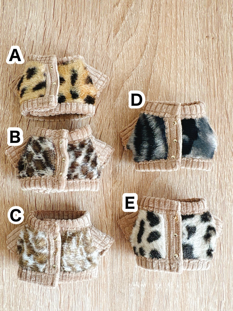 ぬいジャン ミルクティー色