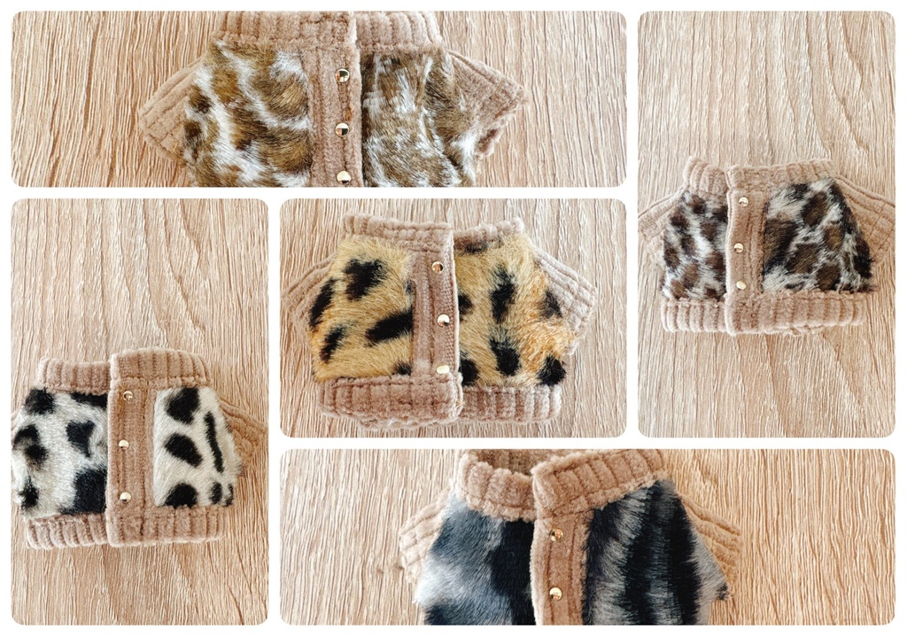 ぬいジャン ミルクティー色