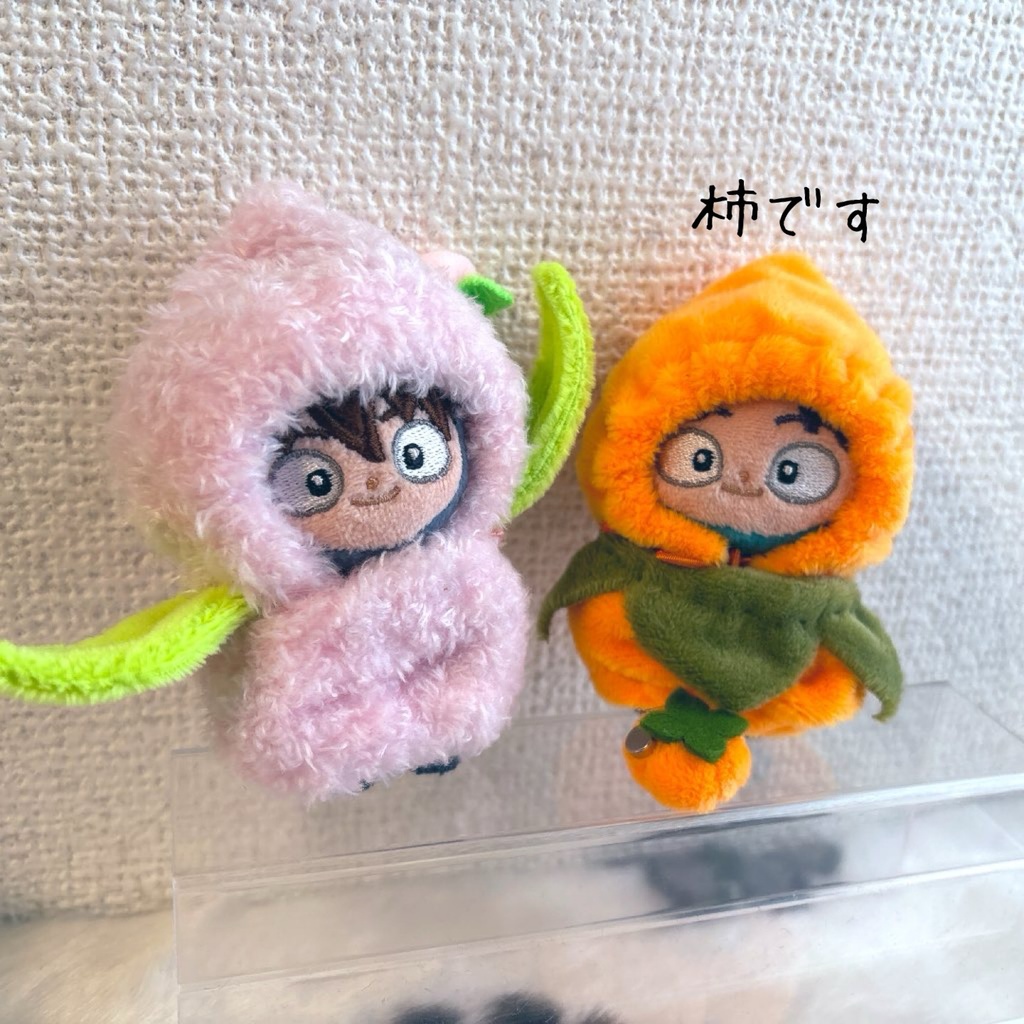 ほわぬいなりすまし(8㎝フルーツおようふく)