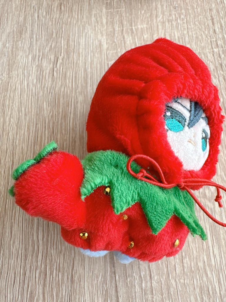 ほわぬいなりすまし(8㎝フルーツおようふく)