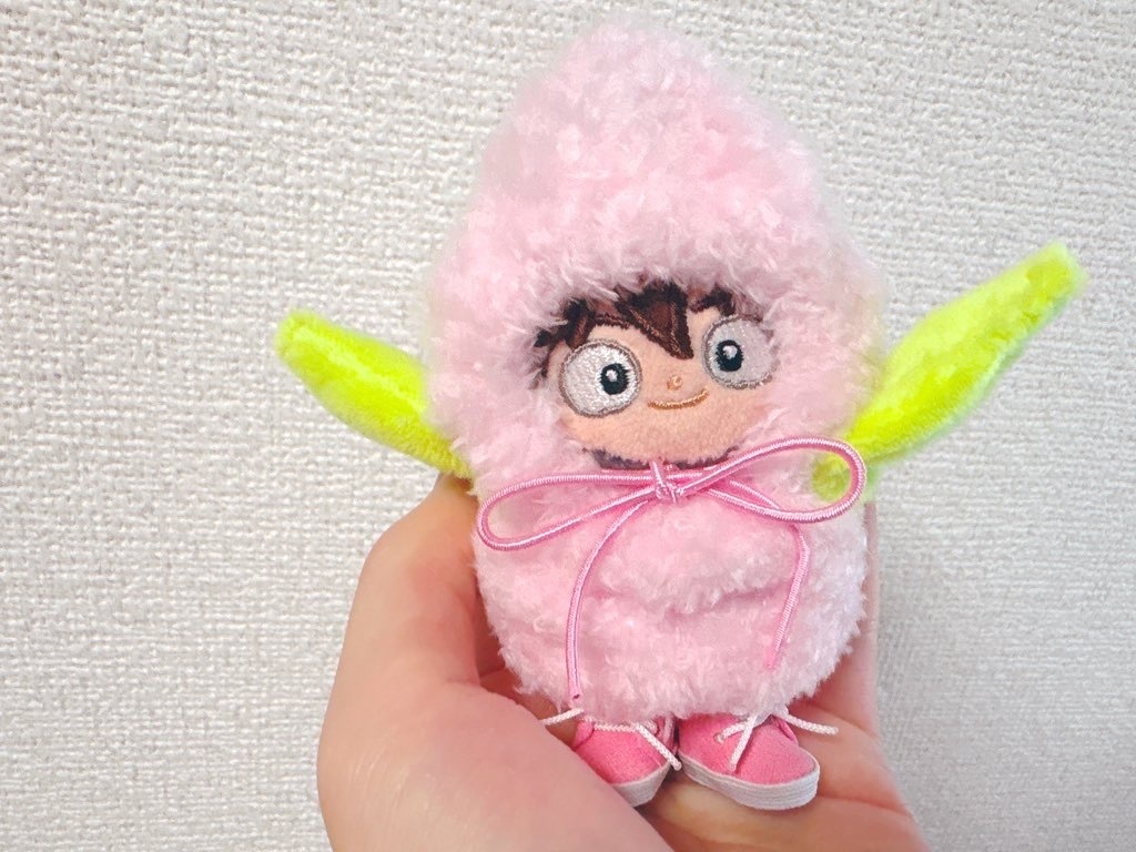 ほわぬいなりすまし(8㎝フルーツおようふく)