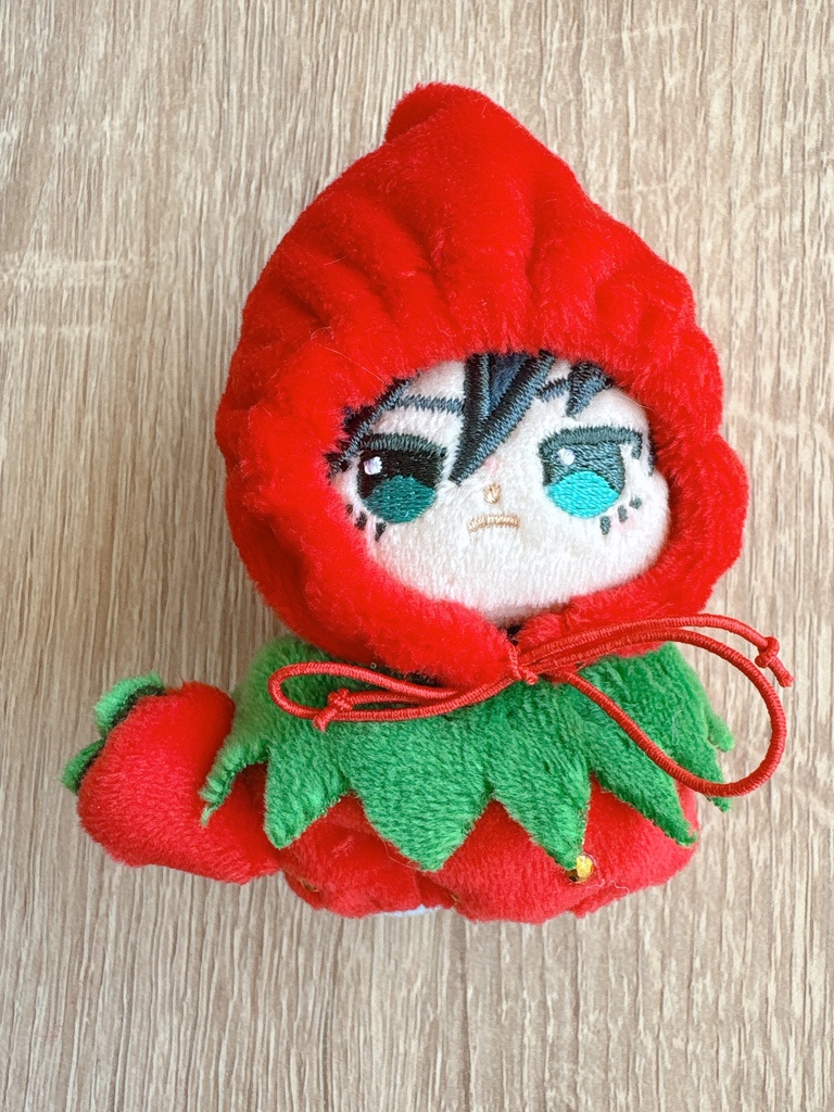 ほわぬいなりすまし(8㎝フルーツおようふく)