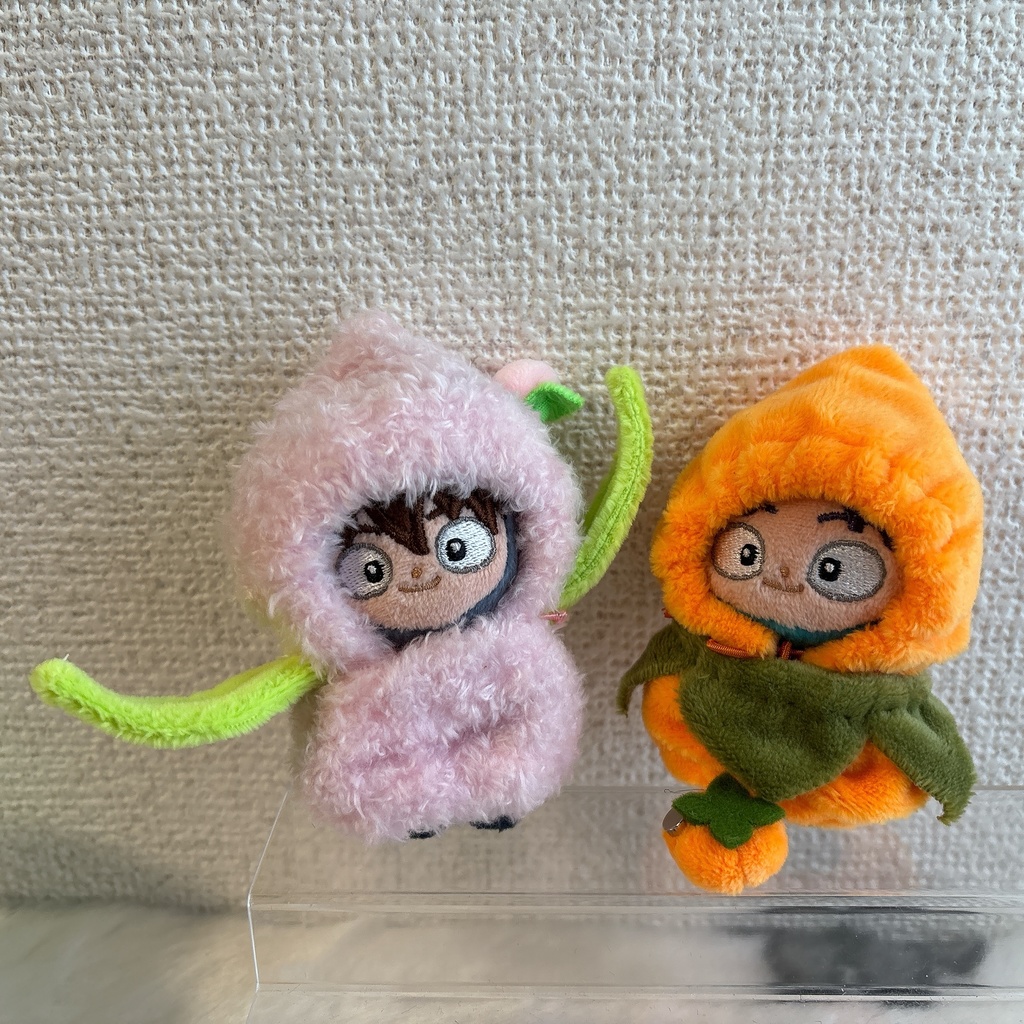 ほわぬいなりすまし(8㎝フルーツおようふく)