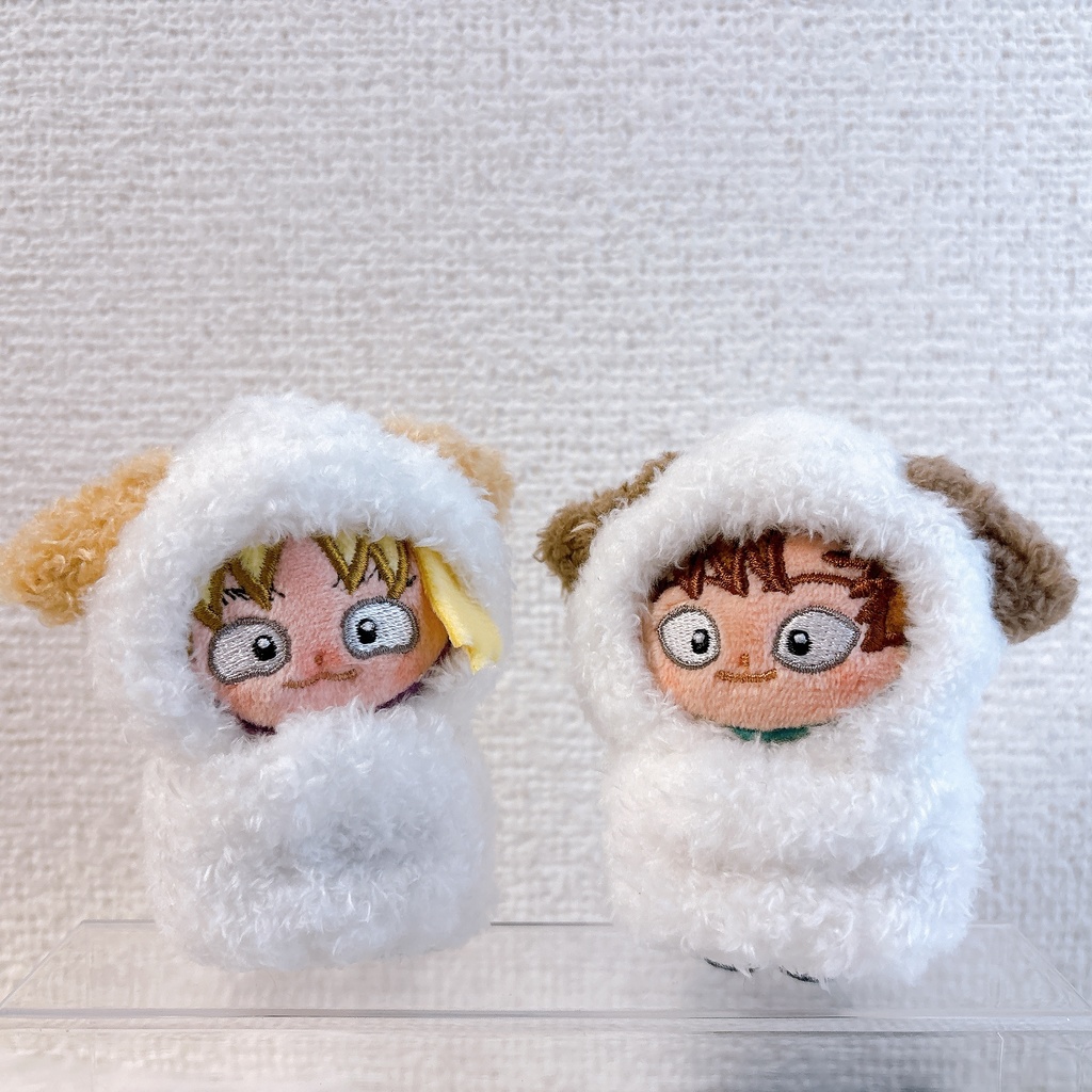 ほわぬいなりすまし　猫とワンコ