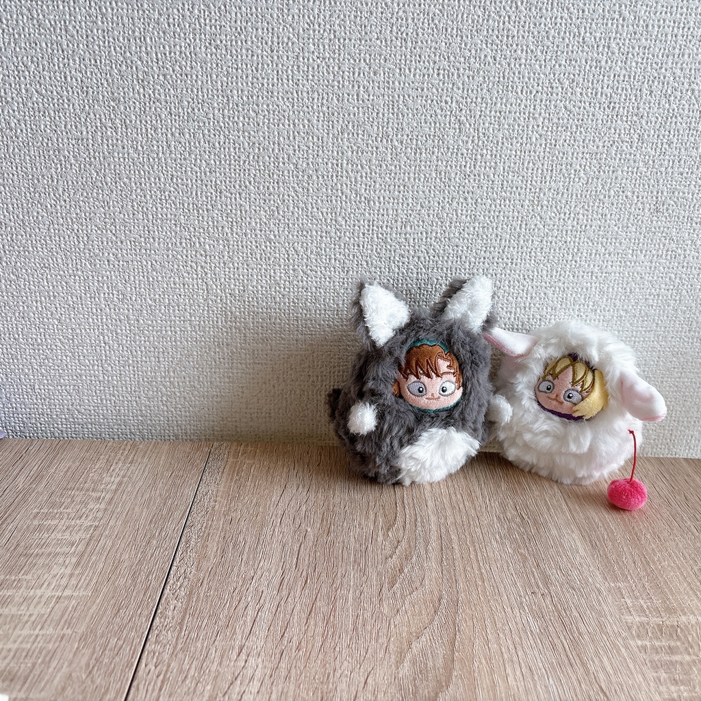 手つなぎ(なりすまし)ほわぬいサイズ