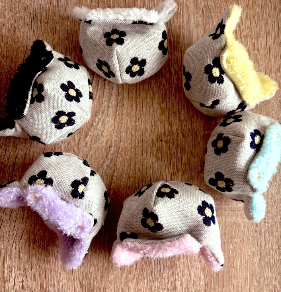 明るいお花🌸帽子