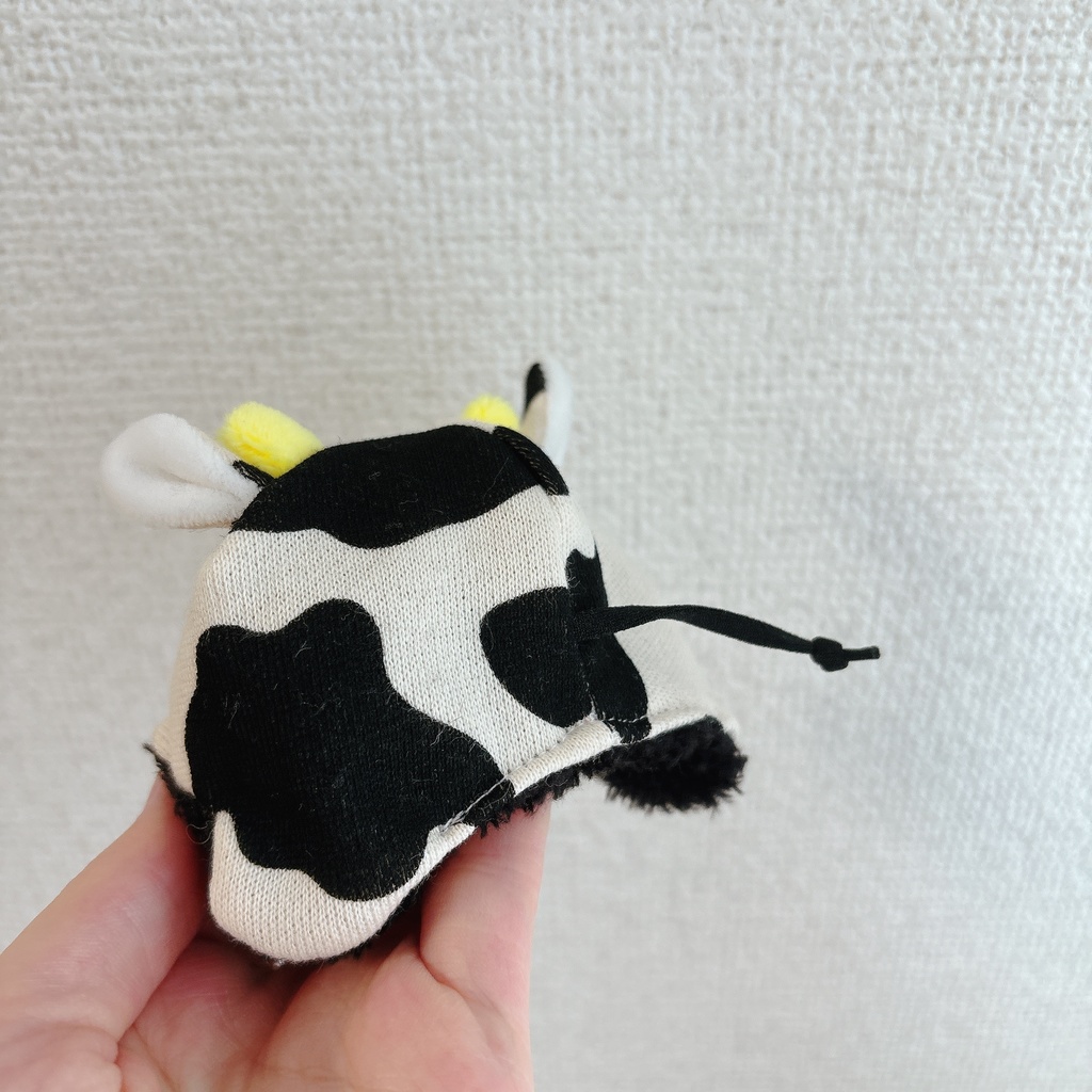 元気な牛お帽子
