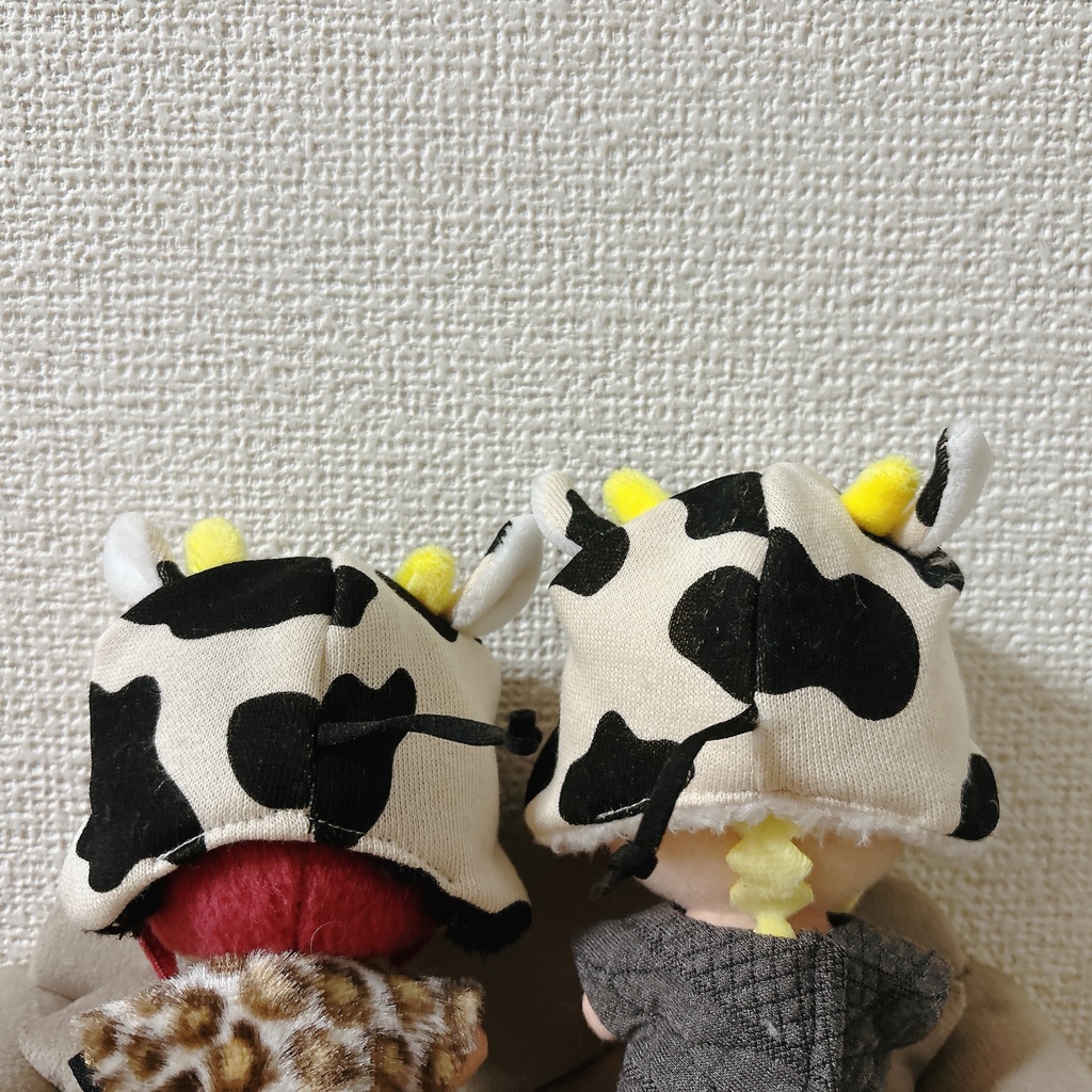 元気な牛お帽子