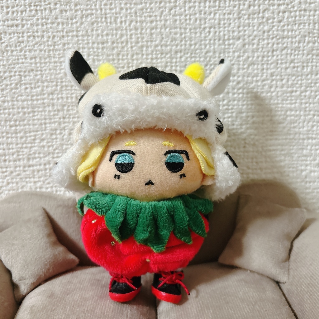 元気な牛お帽子