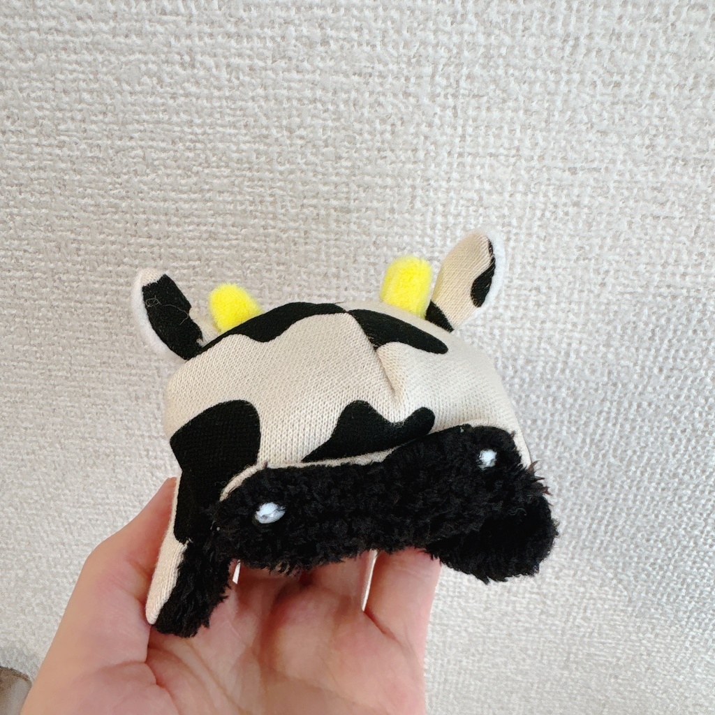 元気な牛お帽子