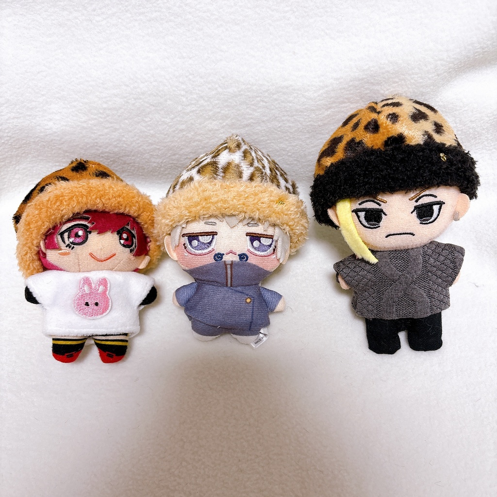 あたたかい帽子(アニマル柄)