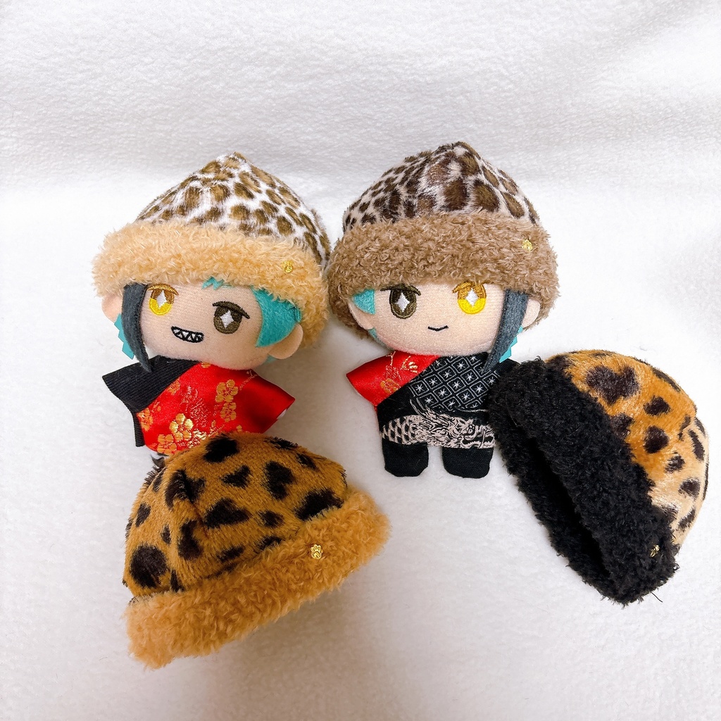 あたたかい帽子(アニマル柄)