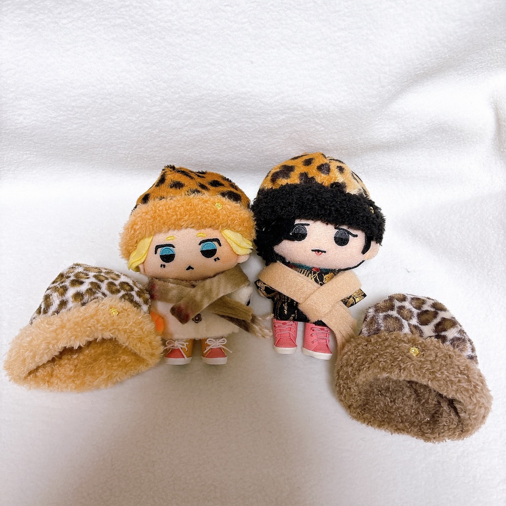 あたたかい帽子(アニマル柄)