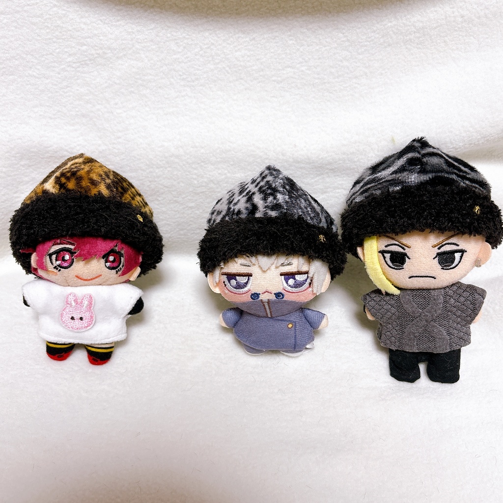 あたたかい帽子(アニマル柄II)