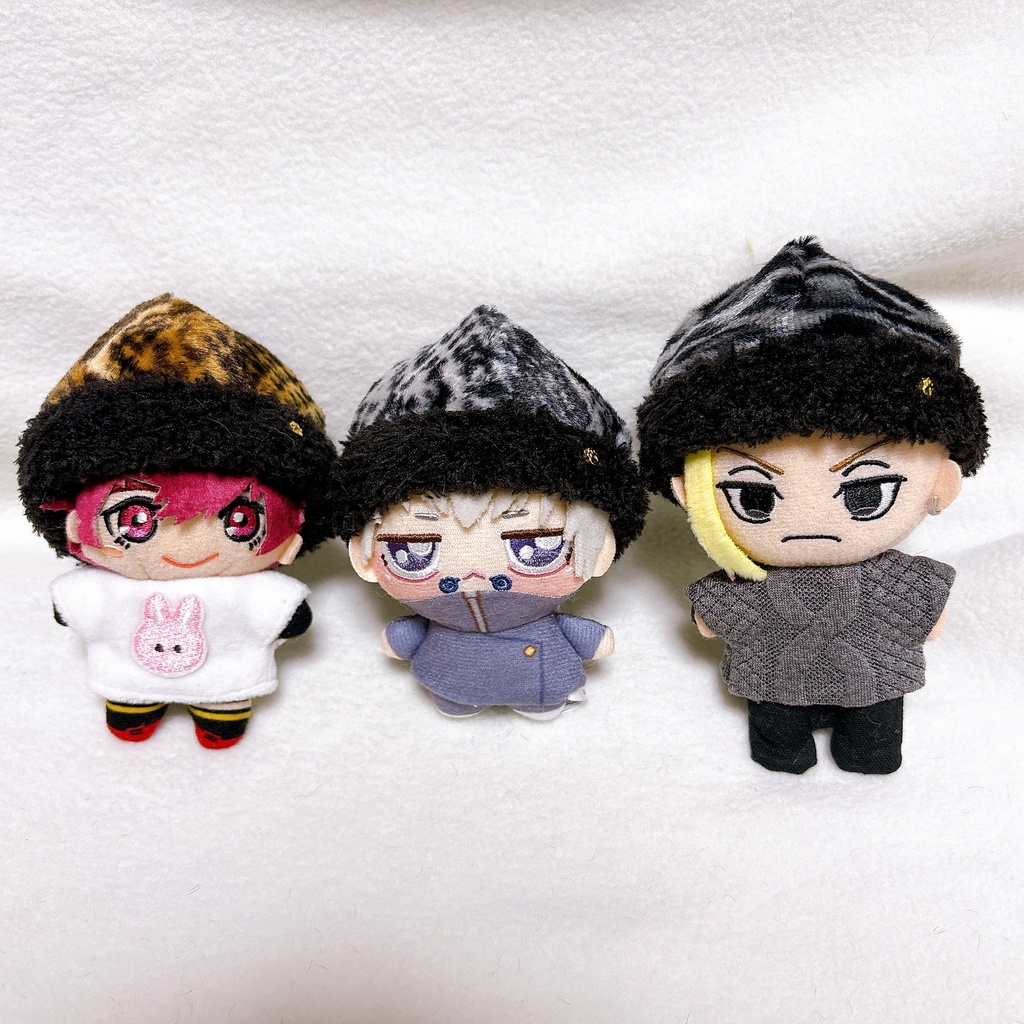 あたたかい帽子(アニマル柄II)