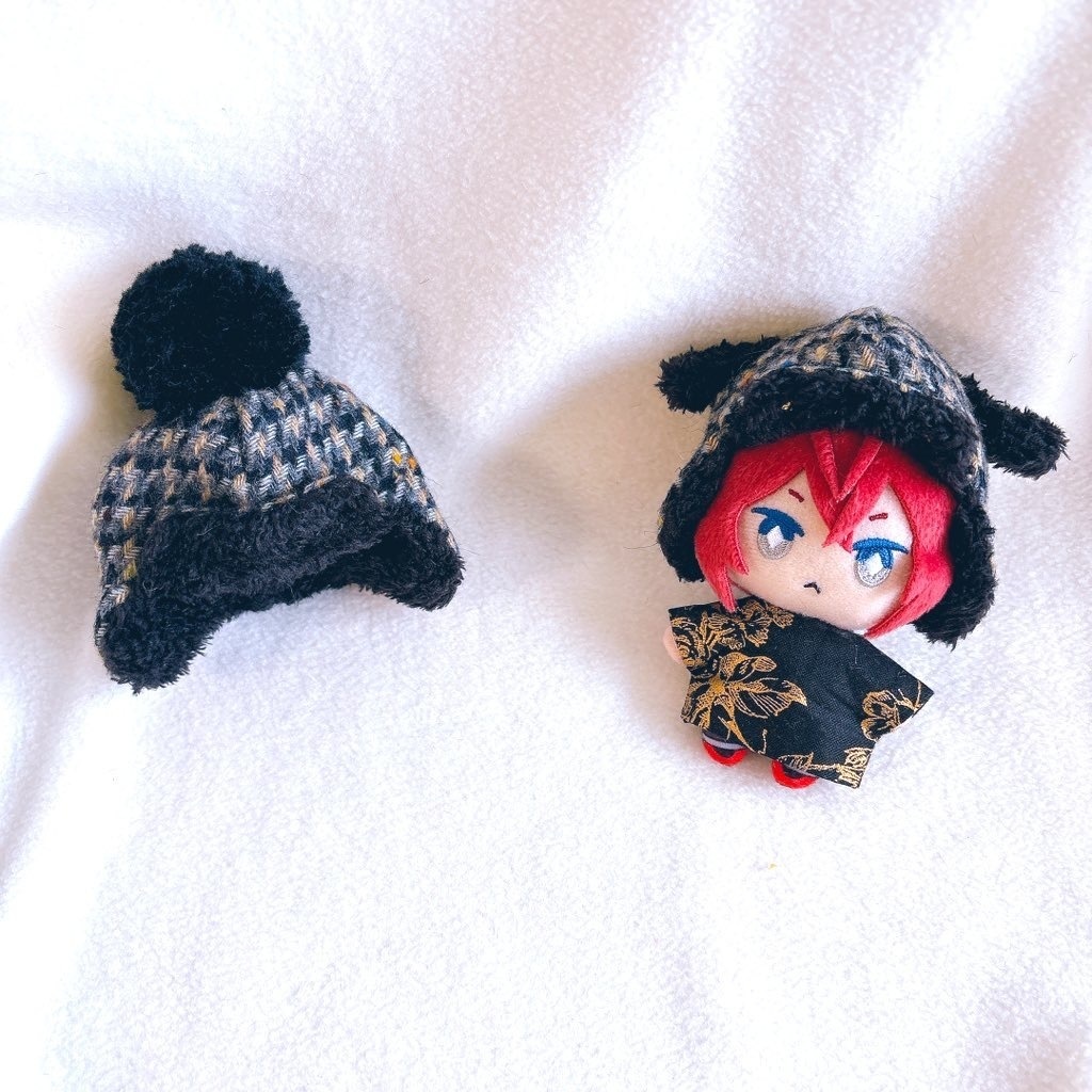 ブラック(ぽんぽん、いぬ耳)