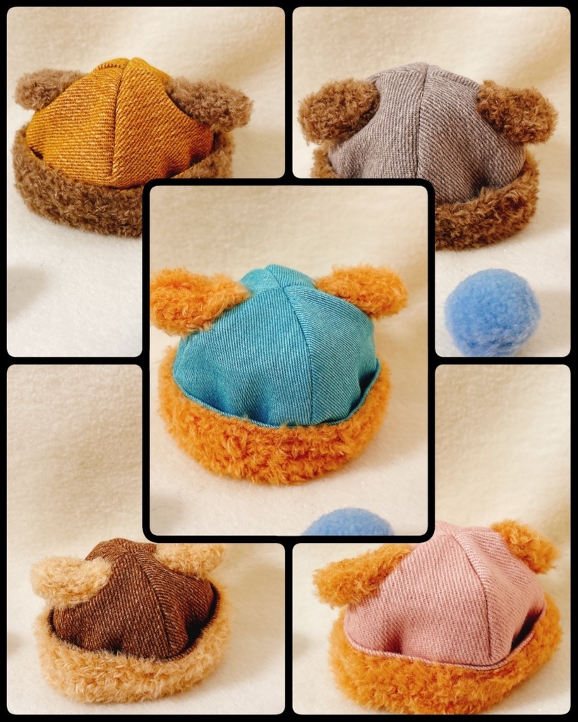 ドッグイヤーお帽子❄️冬