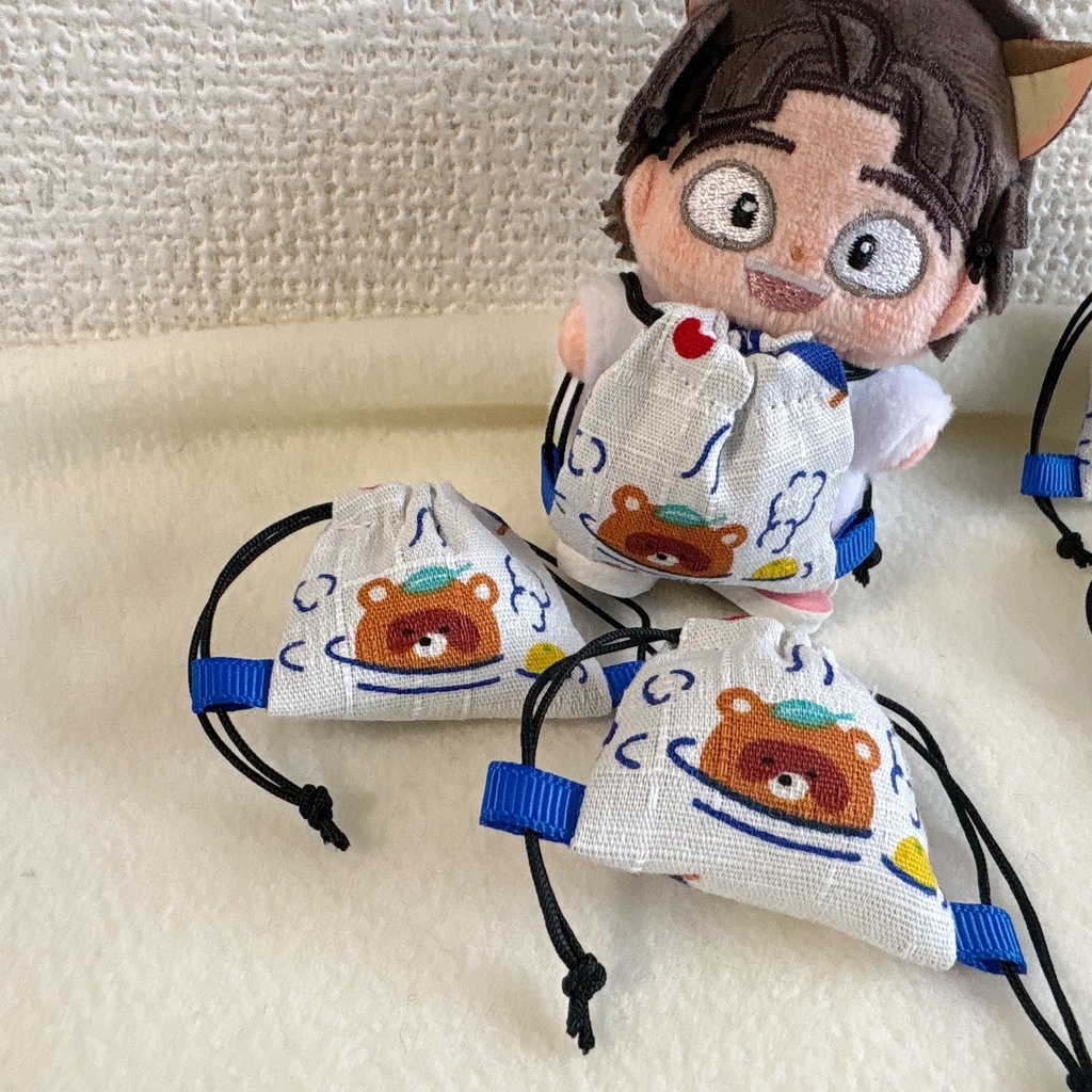 ぬい旅ナップサック(8〜12㎝ぬい)