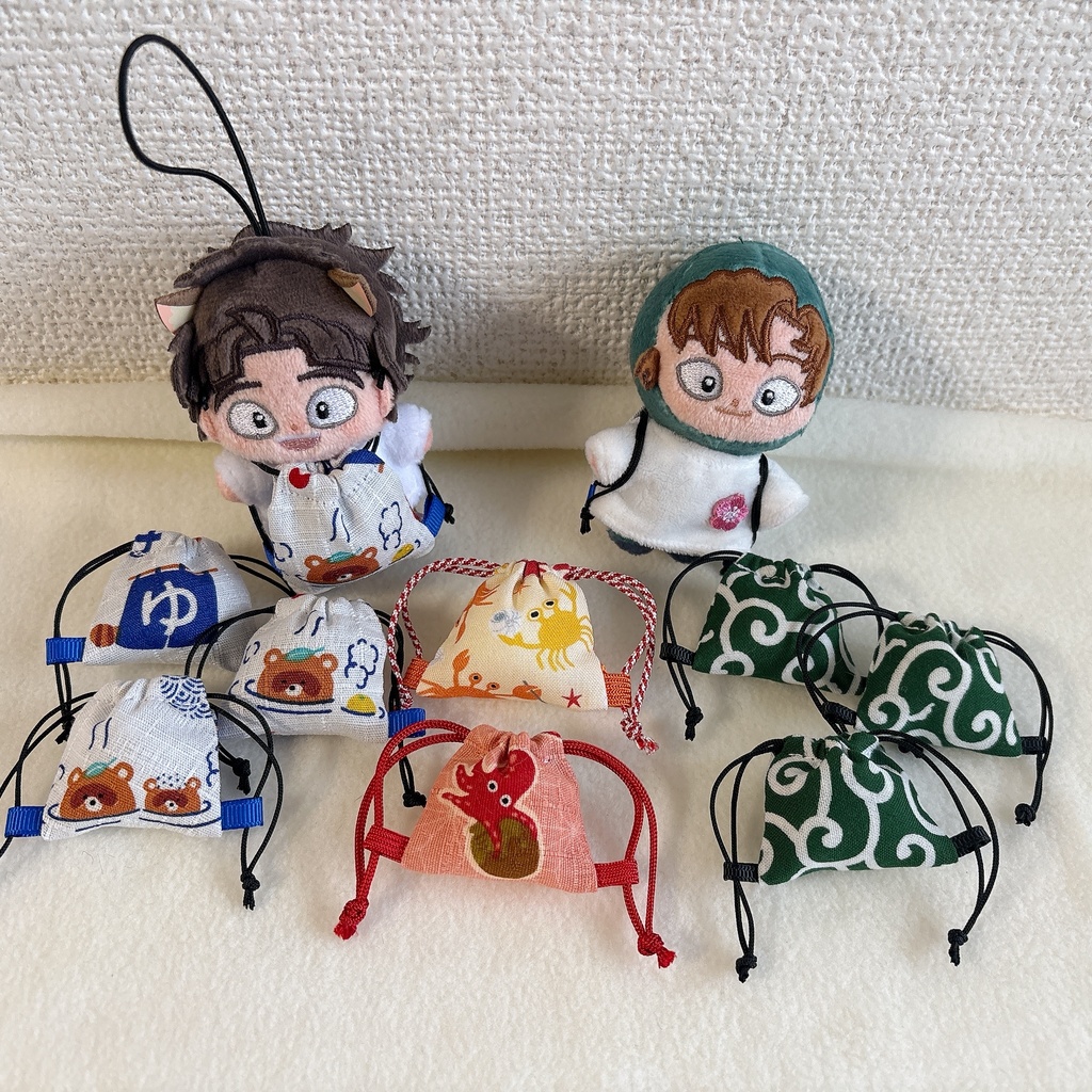 ぬい旅ナップサック(8〜12㎝ぬい)