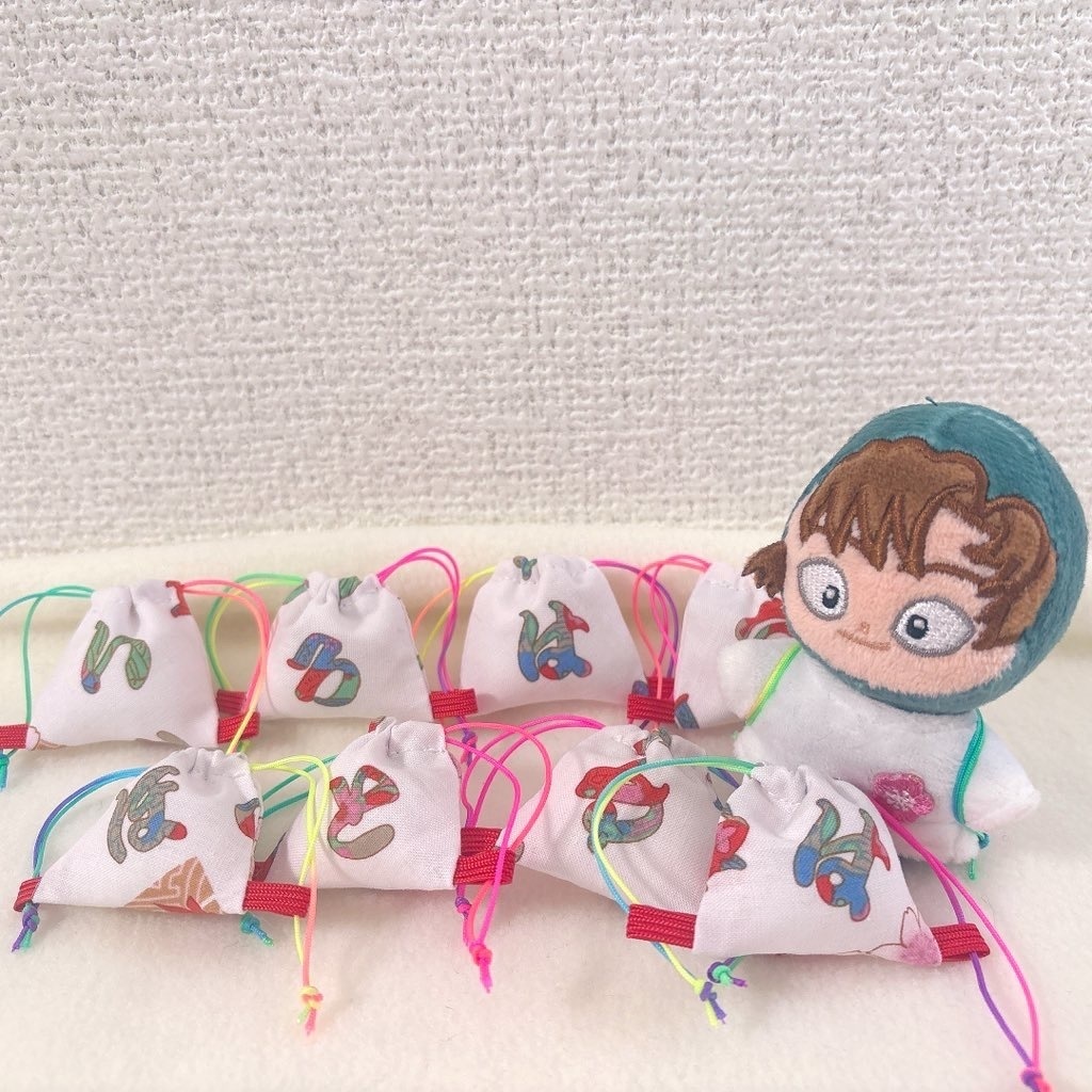 いろはにナップサック(8〜12㎝ぬい)