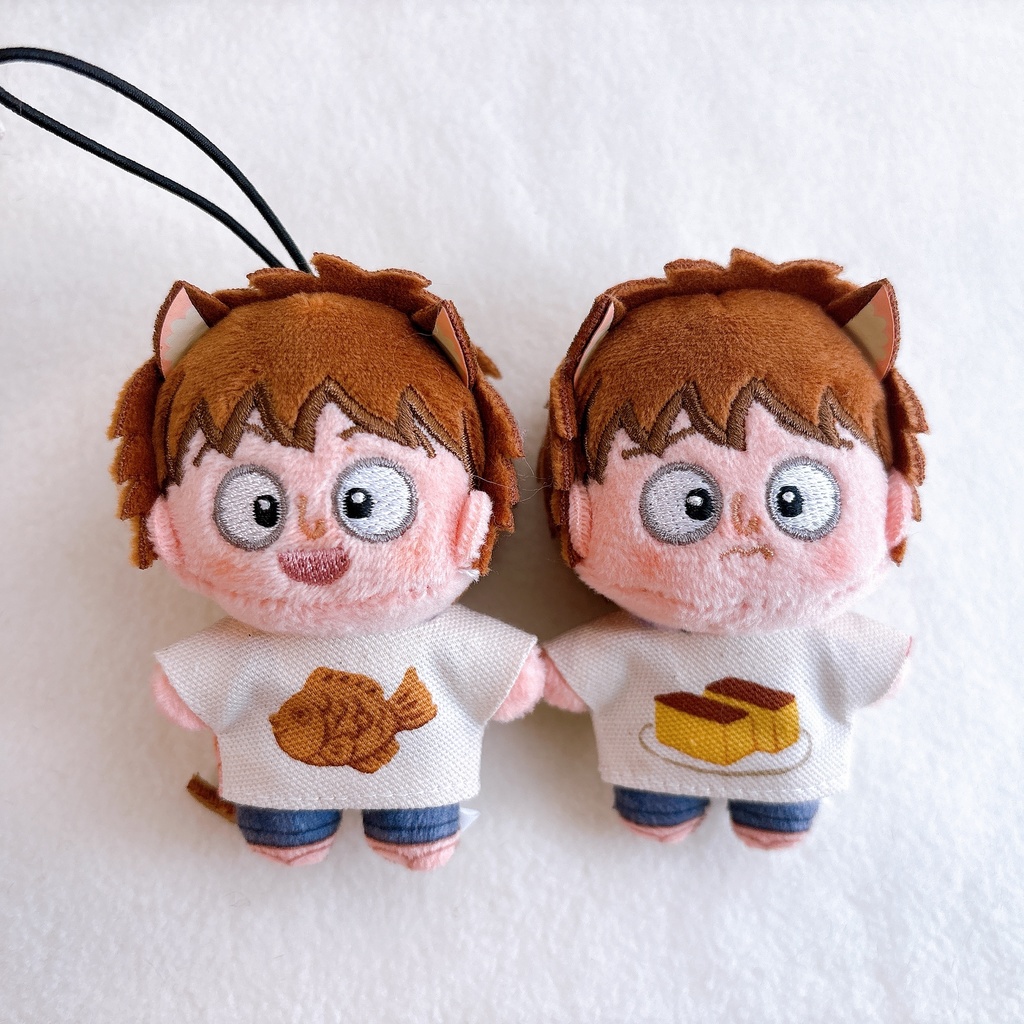 ごはんTシャツ(🥷🥚サイズほわぬい)生成り色