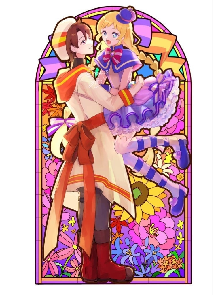 悟いろステンドグラス風ビッグアクリルスタンド